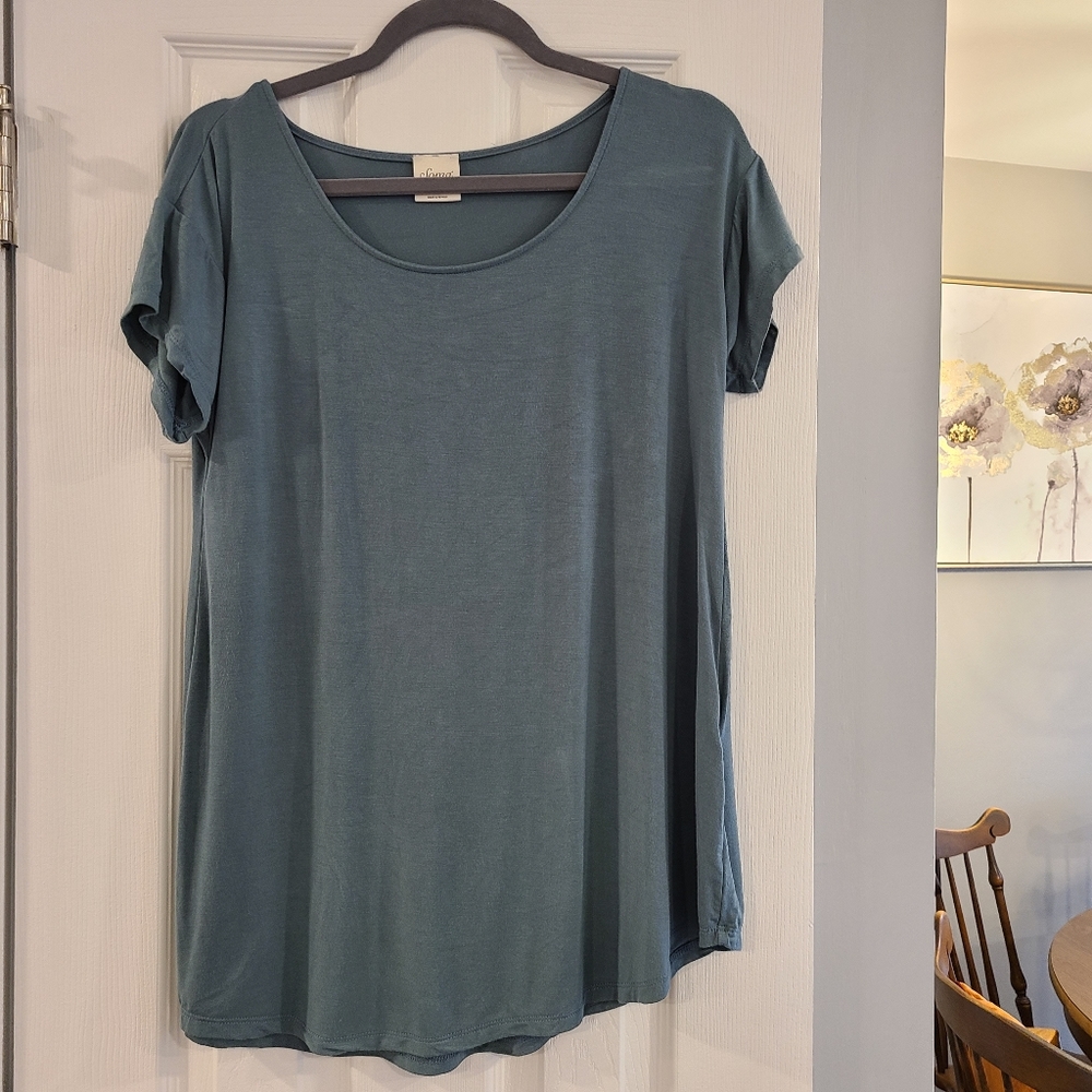 SOMA comfy oversized lounge t-shirt blue gray XS